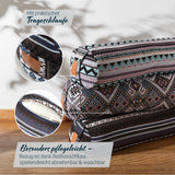 #DoYourYoga Yoga-Bolster Tarik mit Bio-Dinkelspelz, 68x22x22 cm, abnehmbarer Bezug, indisches Design, pflegeleicht und waschbar.