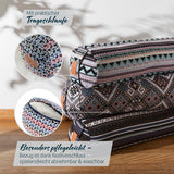 #DoYourYoga Yoga-Bolster Tarik mit Bio-Dinkelspelz, 68x22x22 cm, abnehmbarer Bezug mit Reißverschluss, indisches Design
