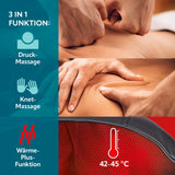 VITALmaxx Shiatsu Nackenmassagegerät mit 8 Massagebällen für Schultern & Nacken mit Druckmassage, Knetmassage und Wärmefunktion 42 bis 45 Grad
