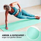 #DoYourFitness Fitnessmatte - In- & outdoor - rutschfest, robust, 183 x 61 x 1,5 cm, ideal für Yoga, Gymnastik und Training.