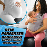 #DoYourFitness Gymnastikball inkl. Ballpumpe - Fitness Sitzball - Schwarz - 55 cm ideal für Schwangerschaftsgymnastik und Reha-Training.