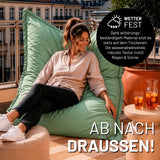 Simulated alt text for LUMALAND Sitzsack Classic XXL (380 L) - In- & outdoor - Pastell Grün for tv-werbung-unser-original.myshopify.com. You are an expert SEO agent. You will generate an ALT text for this image. <Product_Context> Only use the following explicitly enabled Shopify catalog context: ...