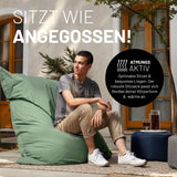 Simulated alt text for LUMALAND Sitzsack Classic XXL (380 L) - In- & outdoor - Pastell Grün for tv-werbung-unser-original.myshopify.com. You are an expert SEO agent. You will generate an ALT text for this image. <Product_Context> Only use the following explicitly enabled Shopify catalog context: ...