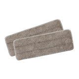 CLEANmaxx Ersatz-Wischtuch 33x12cm 2er-Set, Ersatz-Bodentücher für Spray-Mopp, saugfähig und wiederverwendbar.