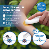 VITALmaxx MEDICAL Stichheiler bei Juckreiz, Schwellungen - ohne chem. Substanzen lindert Mückenstiche schnell in 3 Schritten.