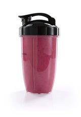 GOURMETmaxx Zubehörset L für Nutrition Mixer Pro 1.000 mit Becher und Deckel für frische Shakes und Smoothies