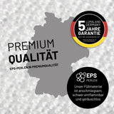LUMALAND Modularer Sessel aus der Cord-Reihe, 96x72x70cm mit Premium-EPS-Perlenfüllung, waschbarem Bezug und 5 Jahre Garantie.