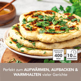 GOURMETmaxx Elektrischer Pizza-Ofen mit Pizzastein, 1800 W, 30 cm Ø, bis 400°C, ideal für knusprige Pizza in 3-4 Minuten.