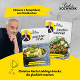Rachs KOCHWERK Heißluft-Fritteuse Digital 4,2l mit 8 Programmen und Erinnerungsfunktion für gesundes Frittieren und Grillen.