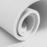 #DoYourFitness Fitnessmatte 183 x 61 x 1,2 cm in Weiß, rutschfest, robust für Yoga, Gymnastik, geeignet für Indoor und Outdoor.