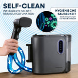 CLEANmaxx Polster- & Teppichreiniger Pro Steam mit 2000 W und integrierter Selbstreinigungsfunktion für hygienische Sauberkeit.