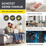 EASYmaxx Insect Protect Insektenschutzgitter mit Magnet schützt Fenster bis 150x180cm vor Insekten, einfache Montage, magnetisch.