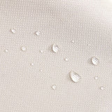 LUMALAND Abdeckplane für Gartentisch in Beige, wasserdichtes, reißfestes 600D Oxford Gewebe mit UV-Schutz und abwaschbarer Oberfläche.