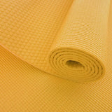 DoYourYoga Yogamatte Kirana Curry, 183x61x0,4 cm, weiche, rutschfeste ECO-PVC Trainingsmatte für Yoga und Fitness.