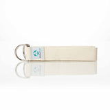 #DoYourYoga Yogagurt Madira Beige, 100% Baumwolle, 250 x 3,8 cm, unterstützt Dehnung und Flexibilität beim Yoga.