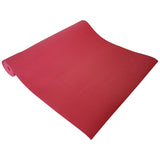 DoYourYoga Yogamatte Kirana 183x61x0,4 cm Himbeerrot, weich, rutschfest, flexibel für Yoga, Pilates und Fitness, pflegeleicht aus ECO-PVC.