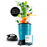 GOURMETmaxx Mr. Magic Power 400 Pro mit Zubehörset M, 500-ml-Mixbecher für Shakes, Smoothies und mehr.