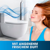 bideo® WC-Intensivschaum 1,5 kg für Reinigung bis unter den Rand mit selbstreinigendem Kraftschaum und frischem Duft für Toilette.