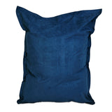 Lumaland XXL Microvelours Sitzsack 380L, 140x180 cm, dunkelblau, wasserfest, indoor, bequeme Alternative zu Sofa und Sessel.