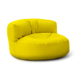 LUMALAND Sitzsack Lounge (320 L) - bequemer, gelber In- & Outdoor Sitzsack mit robustem, pflegeleichtem Material und verdecktem Reißverschluss.