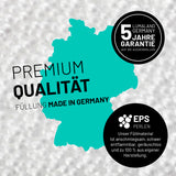 LUMALAND Sitzsack-Sofa Ecke Apfelgrün mit EPS-Perlenfüllung, 5 Jahre Garantie, Made in Germany, hochwertig und langlebig.