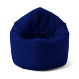 LUMALAND Sitzsack Drops (300 L) Dunkelblau, leichter, strapazierfähiger Sitzsack für In- & Outdoor mit hochwertiger EPS-Füllung.