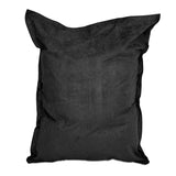 LUMALAND XXL Microvelours Sitzsack 380L 140x180 cm Schwarz, großer bequemer Indoor Sitzsack aus hochwertigem Microvelours.