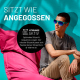 LUMALAND Sitzsack Classic XXL (380 L) in Pink für drinnen & draußen, atmungsaktiv, passt sich Körperform & -wärme flexibel an.