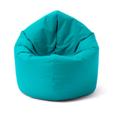 LUMALAND Sitzsack Drops (300 L) in Aquamarin, wetterfest, leicht, mit EPS-Füllung für Indoor und Outdoor Nutzung.