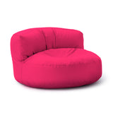 LUMALAND Sitzsack Lounge (320 L) in Pink, modern und gemütlich, für drinnen & draußen, langlebig und pflegeleicht.