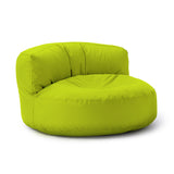 LUMALAND Sitzsack Lounge (320 L) Apfelgrün, modern, gemütlich, In- & outdoor, leicht, pflegeleicht, langlebig, mit verdecktem Reißverschluss.