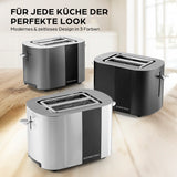 GOURMETmaxx Toaster, 2 Scheiben in 3 Farben, modernes Design mit 6 Bräunungsgraden und Touchscreen für perfekten Toast.