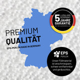 LUMALAND Flexi Comfort Sitzsack Medium Rot mit Premium-EPS-Perlen, 5 Jahre Garantie, Made in Germany, anschmiegsam und schwer entflammbar.