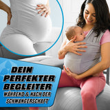 #DoYourFitness Gymnastikball inkl. Ballpumpe - Fitness Sitzball - Silber - 75 cm für Schwangerschaftsgymnastik und Rückentraining.