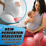 #DoYourFitness Gymnastikball inkl. Ballpumpe rot 65 cm ideal für Schwangerschaftsgymnastik und vielseitiges Fitnesstraining