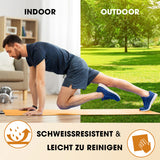 #DoYourFitness Fitnessmatte orange 183x61x2 cm, rutschfest, schweißresistent, für Yoga, Gymnastik indoor & outdoor geeignet.