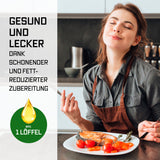GOURMETmaxx Heißluftofen mit Panoramadach & Frontfenster, 12,5 l für fettarme, schonende und leckere Zubereitung gesunder Gerichte.