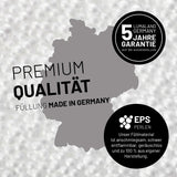 LUMALAND Sitzsack-Sofa Mittelstück Rotwein mit 200 L EPS-Perlenfüllung, Made in Germany, 5 Jahre Garantie auf Außenhüllen.