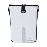 #DoYourSports Wasserdichte Fahrradtasche Roll-Top 21 L Weiß, reflektierend, wasserfest, 3-in-1, mit Schulter- und Haltegriff