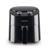 GOURMETmaxx Heißluft-Fritteuse Mechanisch 4,5 l schwarz mit Timer und Fettarmer Heißluftzirkulation für gesundes Frittieren.