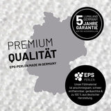 LUMALAND Sitzsack GIANT aus der Cord-Reihe, 135 x 100 cm - Bezug soft & waschbar - Navyblau mit Premium EPS-Perlen Made in Germany und 5 Jahre Garantie
