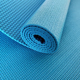DoYourYoga Yogamatte Kirana - 183 x 61 x 0,4 cm in Petrol, weich, rutschfest und pflegeleicht aus ECO-PVC.