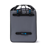 DoYouOutdoor Fahrrad Gepäck Tasche wasserfest - 23L graue Packtasche mit Tragegriff und Befestigungssystem für Gepäckträger.