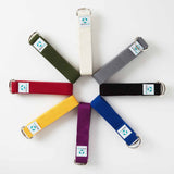 #DoYourYoga Yogagurt Madira - 100% Baumwolle in 8 Farben, 250 x 3,8 cm, unterstützt Flexibilität und Dehnung beim Yoga.