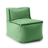 LUMALAND Sitzsack-Sofa Mittelstück Pastell Grün, 200 L Volumen, abwischbar, modulare Kombination, extrastark und langlebig.