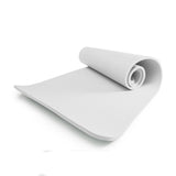 #DoYourFitness Fitnessmatte Weiß 183x61x1,2 cm, rutschfest, robust, soft, platzsparend, für Yoga, Gymnastik in- & outdoor, leicht transportierbar.