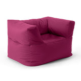 LUMALAND Sitzsack-Sofa Sessel Rotwein, modular, 400 L Volumen, robust, EPS-Füllung, abwischbarer Bezug, für Indoor und Outdoor geeignet.