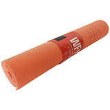DoYourYoga Yogamatte Kirana - 183 x 61 x 0,4 cm - Orange, weiche, rutschfeste Trainingsmatte aus ECO-PVC für Yoga und Fitness.