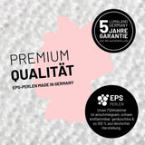 LUMALAND Sitzsack Classic XXL (380 L) - In- & outdoor - Pastell Pink mit hochwertiger EPS Füllung und 5 Jahre Garantie auf Außenhüllen.