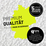 LUMALAND Sitzsack-Sofa Sessel 400 L Türkis mit Premiumqualität, EPS-Perlenfüllung, 5 Jahre Garantie und Made in Germany Füllung.